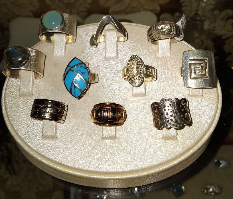 Сребърни пръстени, проба 925.