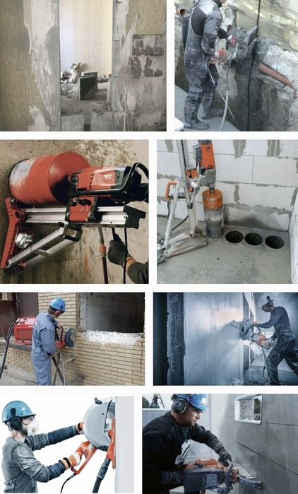 Алмазный бурения Алмазный резка бетон тешиш кесиш хизмати (м.ч.ж)