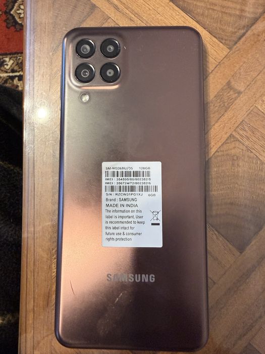 Samsung m33, коричневый, бу