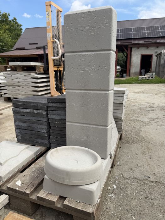 Gard din beton prefabricat
