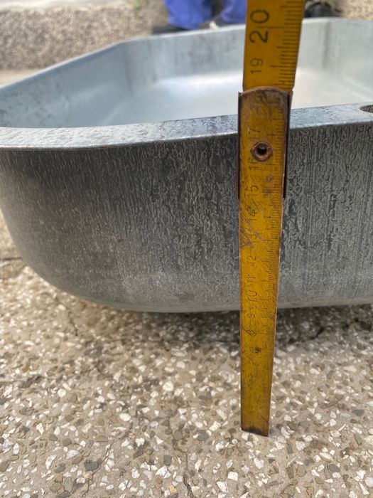 Корито поцинковано за пране на дрехи