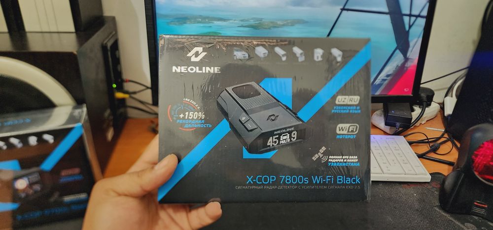 Neoline Xcop 7800s wifi black orginal radar antradar dostafka TEKIN 24