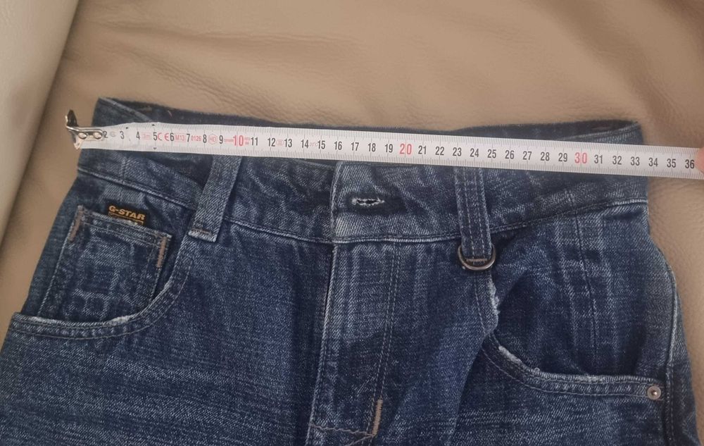 G-STAR дънки със захабен ефект 152см.