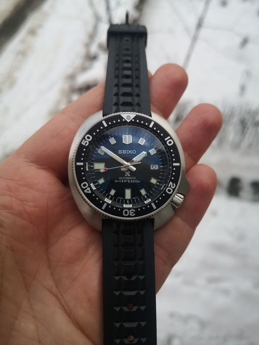 Ceas automatic Seiko Mod Captain Willard Prospex curea cauciuc