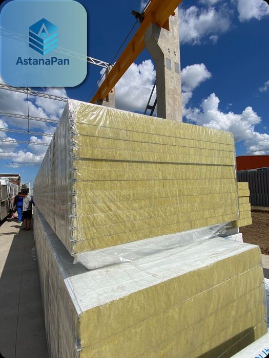 Сендвич-панели Караганда. Сендвич панели стеновые и кровельные.