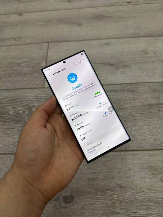 Samsung S22 ultra 256 12+12 Skidkada