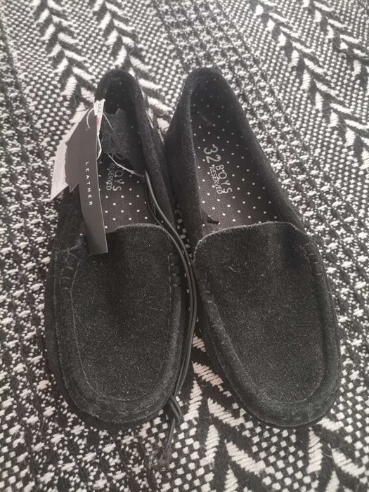 Mocasini/pantofi băieți piele intoarsa