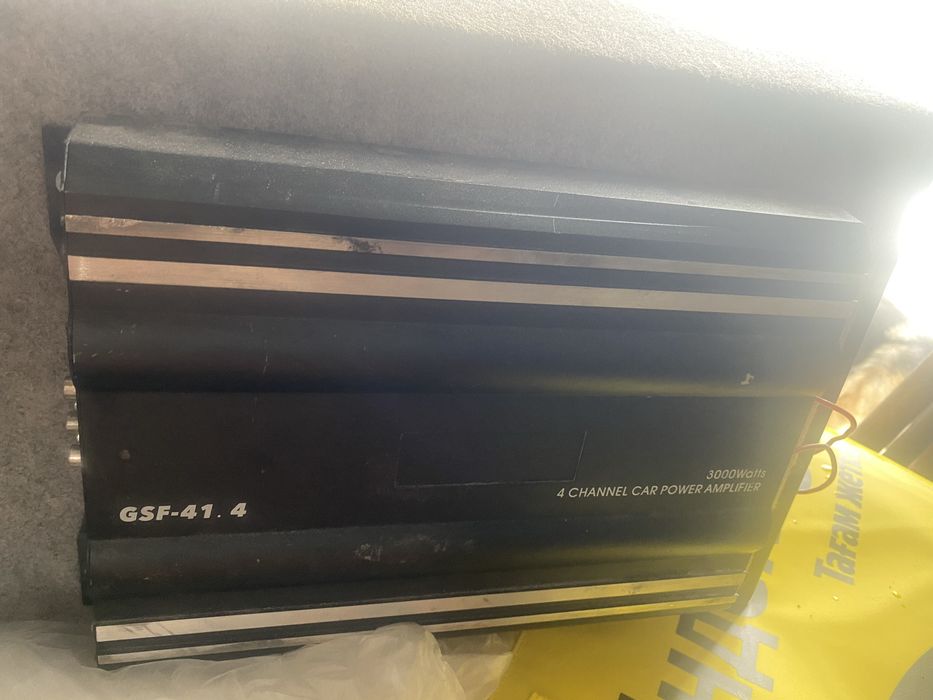 Сабвуфер с усилителем 4канала саб буфер