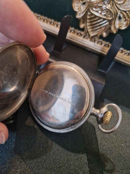 Прекрасен антикварен колекционерски швейцарски джобен часовник ZENITH