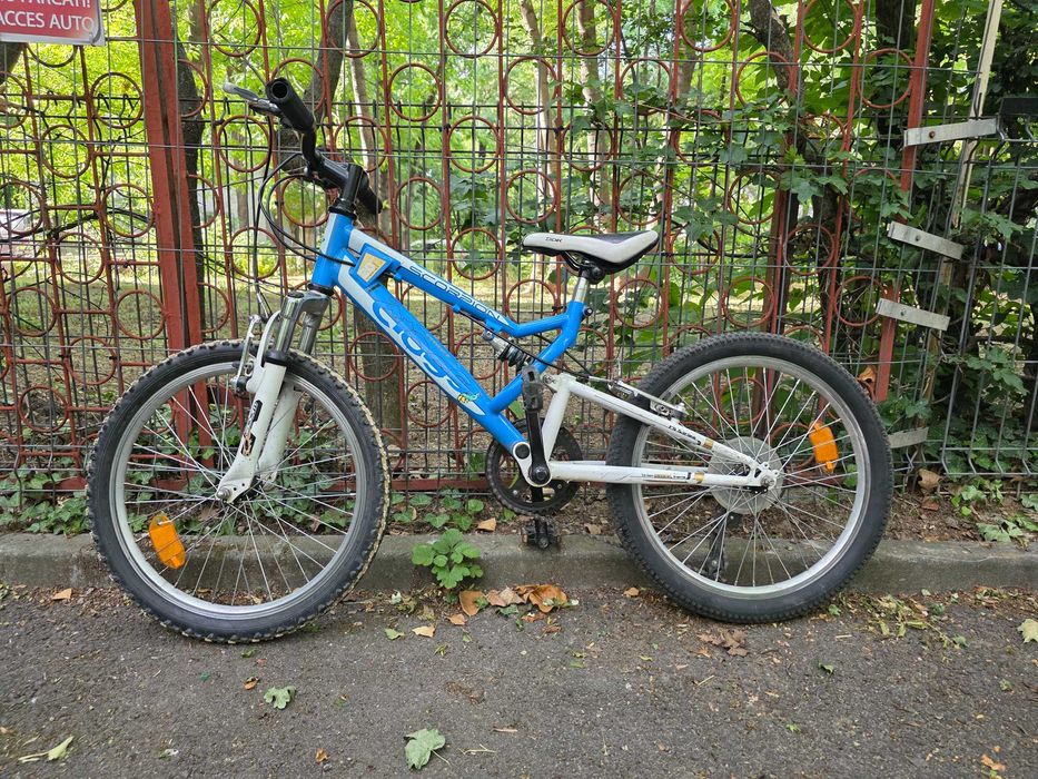 Bicicletă copii Cross Scorpion 20" – Full Suspension, Schimbătoare Shimano