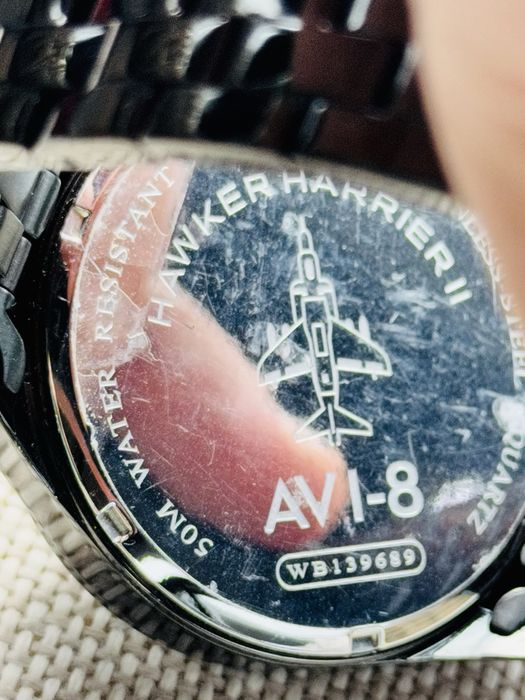 Ceas barbatesc AVI-8 HAWKER HARRIER II Cronograf