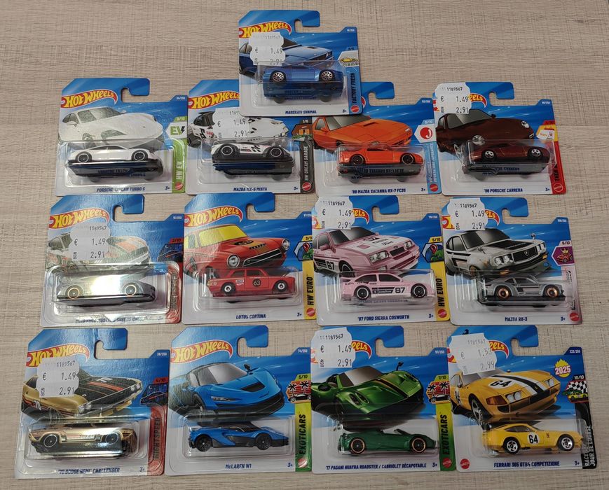 Hot Wheels колички