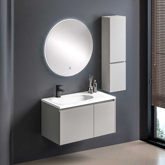 ПВЦ комплект за баня CALLA LATTE 80 см