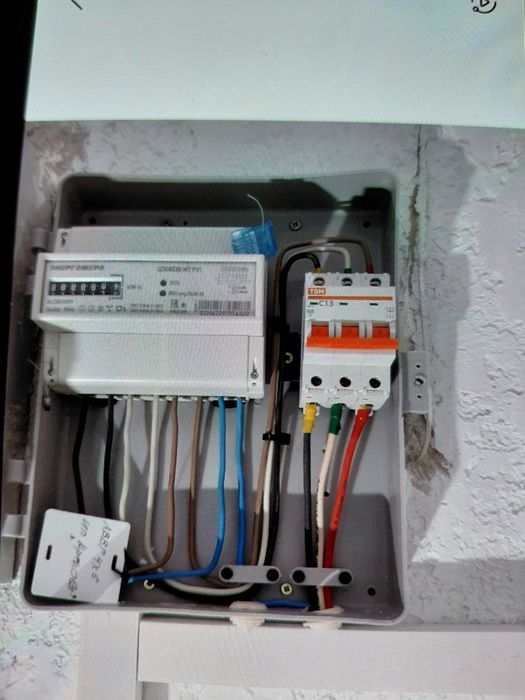 Электромонтажные работы.