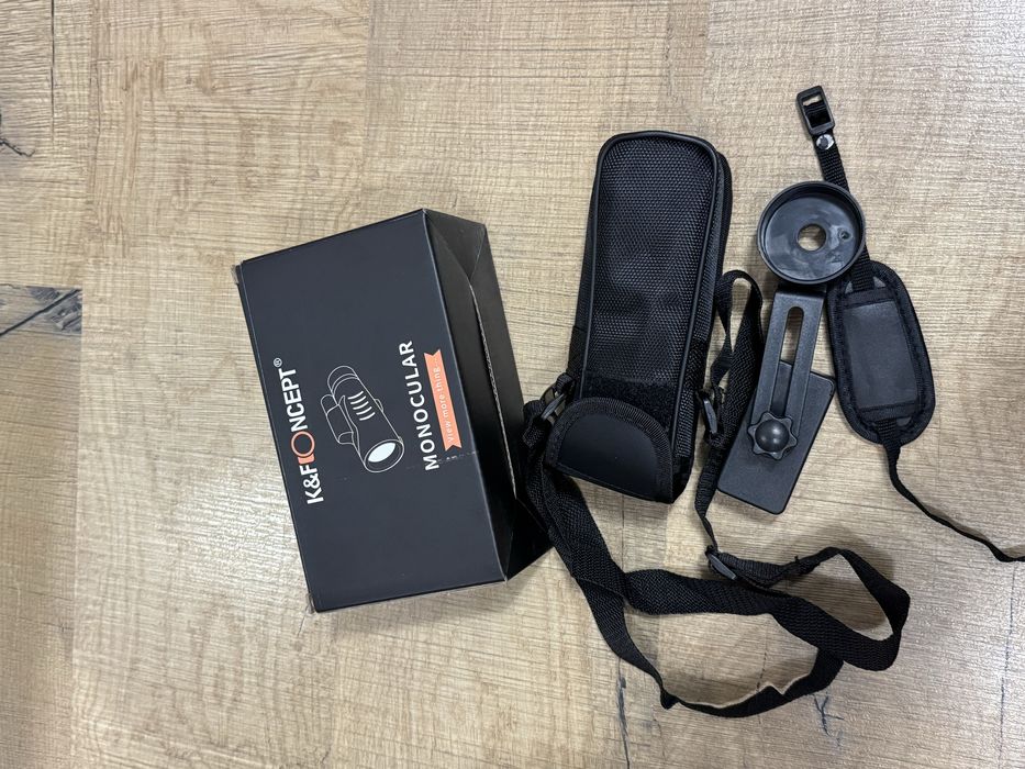 Telescop Monocular 12x50 cu Suport Telefon