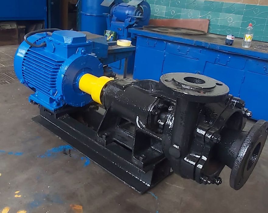 Горизонтальный центробежный насос.