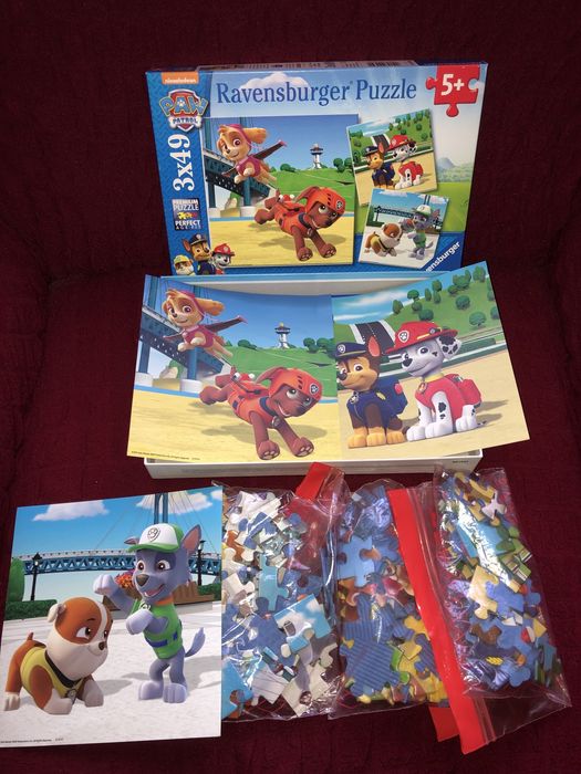 Paw Patrol - puzzle 4+