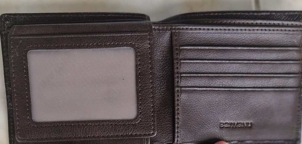 Мъжки портфейл-естествена кожа