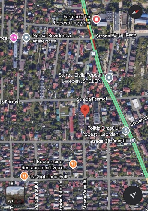 Garsonieră de închiriat – Popești-Leordeni, Str. Fermei 9A – mobilată complet