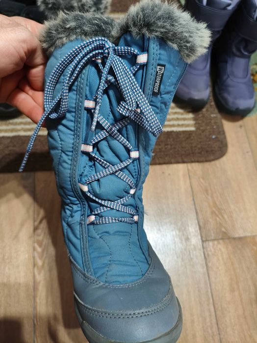 Cizme de Iarnă Ghete Impermeabile Călduroase SH500 Mărime nr 34