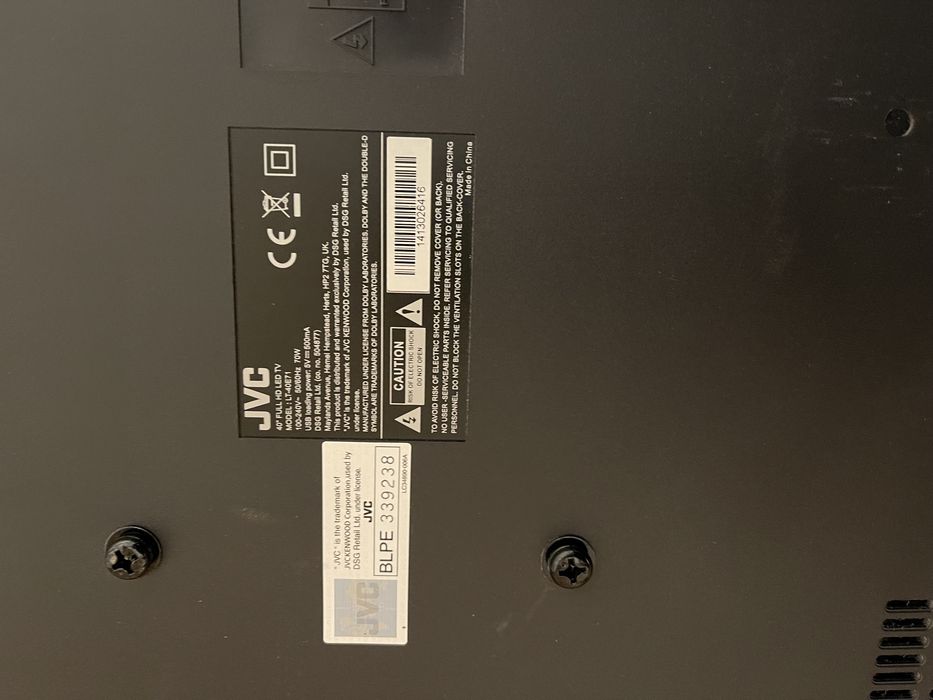 Tv JVC led 40 inch,102cm LED TV LT-40E71