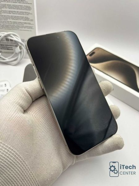 iPhone 15 Pro, 256GB, Natural, 100% батерия, ОТЛИЧЕН, ГАРАНЦИЯ