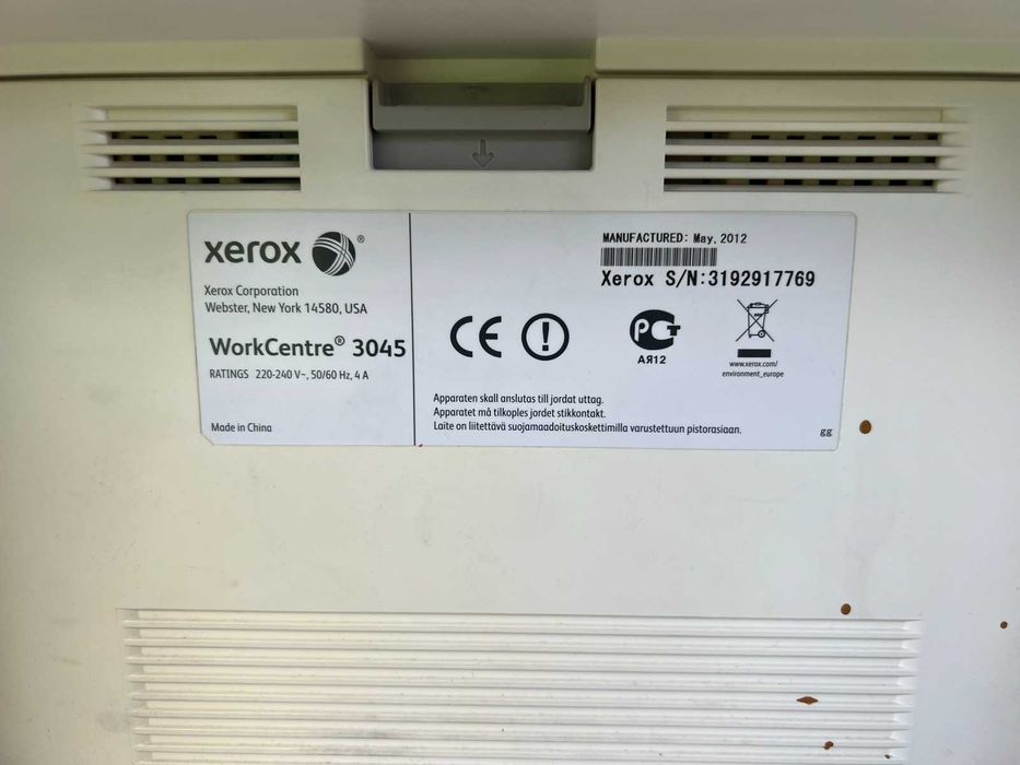 Xerox WorkCentre 3045 лазерен принтер и мултифункционално устройство