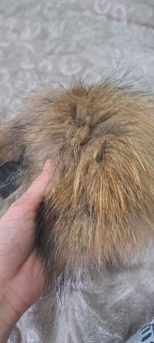 Натуральный мех воротник