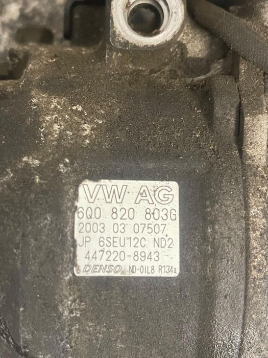 Compresor Ac Skoda Fabia 6Y2 1999 - 2008 1.2 Azq 6Q0820803G