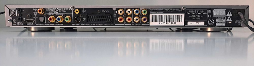 Harman Kardon 37 CD DVD Audiofil DAC Wolfson pt Amplificator