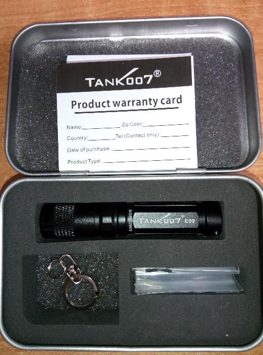 Фонарь Tank 007 e09