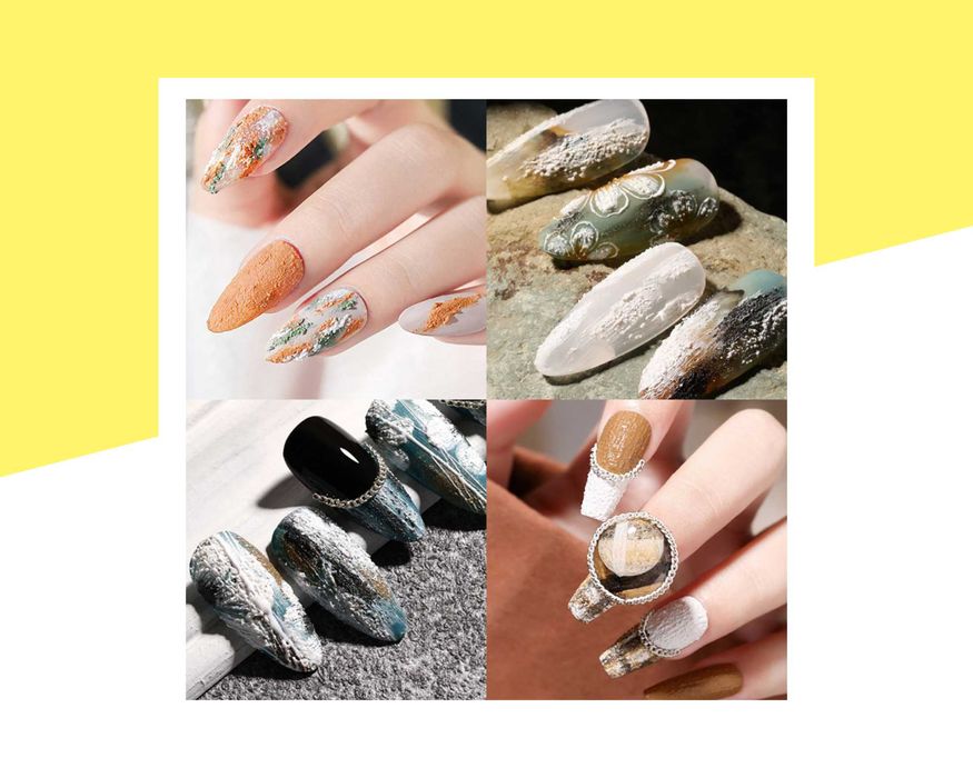 Професионален UV/LED гипсов гел за 3D декорации Gypsum Gel CANNI, гипс