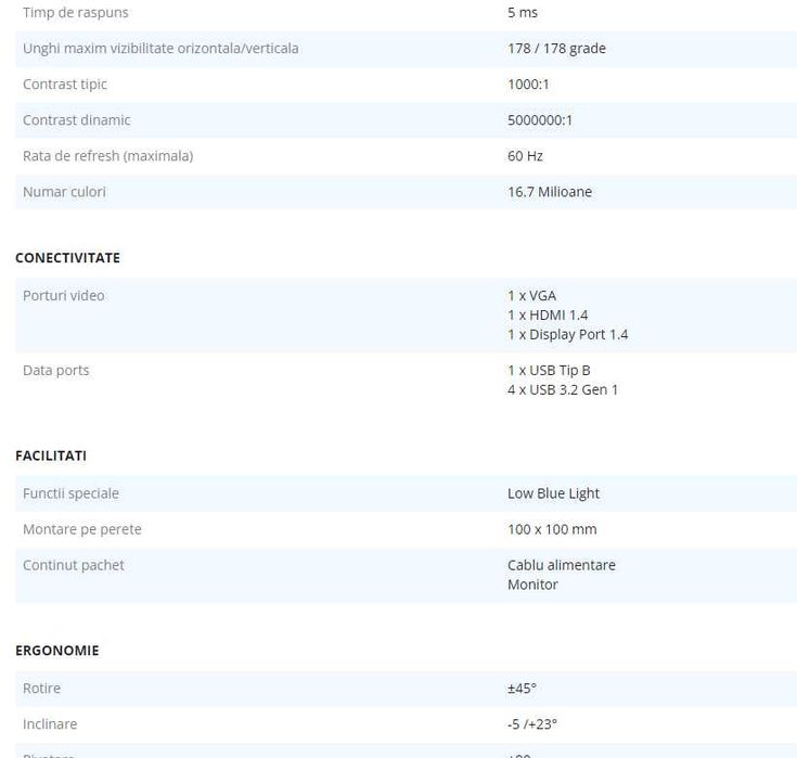 Monitor Hp E24 G4 FHD