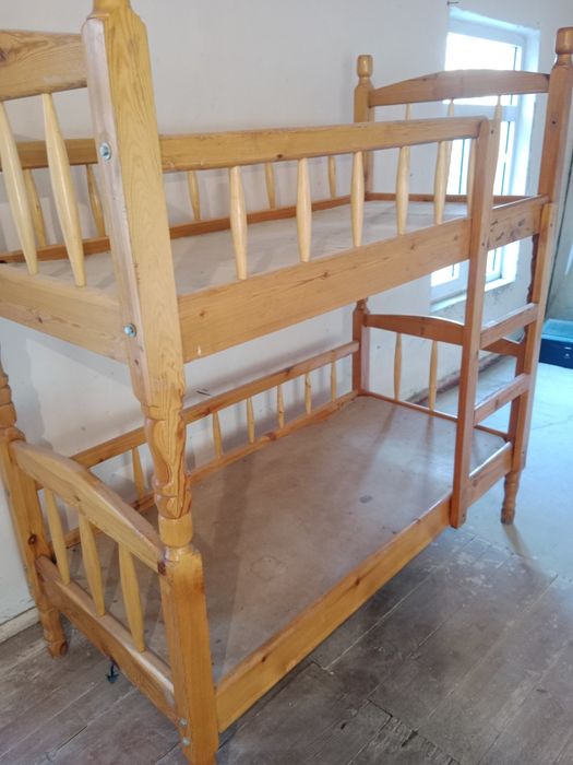 Икки каватли болалар кровати