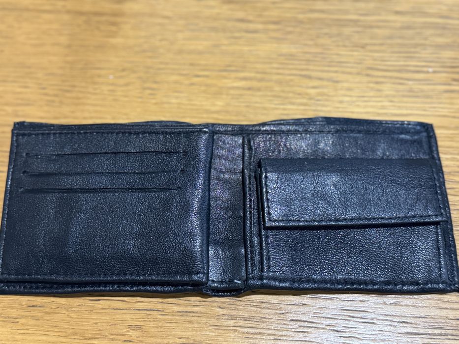 Portmoneu din Piele Naturală | 100% | Negru