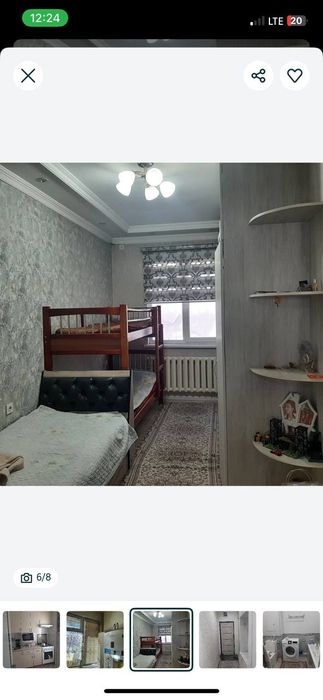 Продаётся 2 ком квартира Ялангач