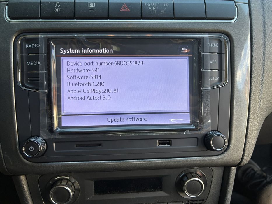Мултимедия VW RCD 360 (Car Play/Android Auto)