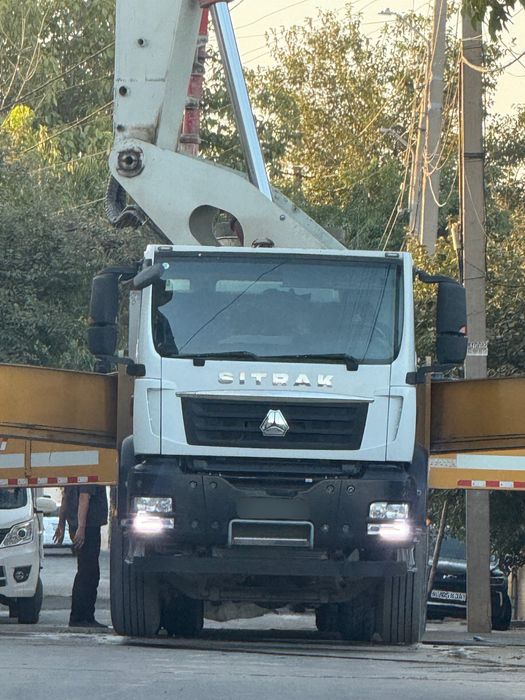 Beton nasos, avtobetononasos, nasos pauk 38 metrlikdan 75 metrlikgacha