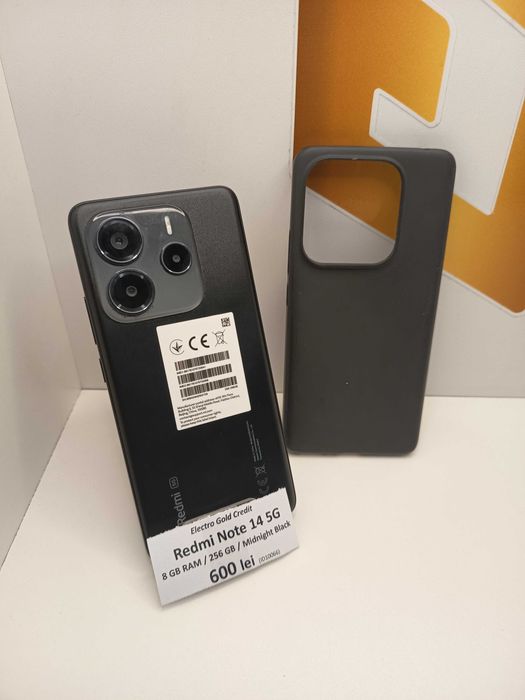 Xiaomi Redmi Note 14 5G 8GB RAM/256GB/Midnight Black/ca Nou! ID10066