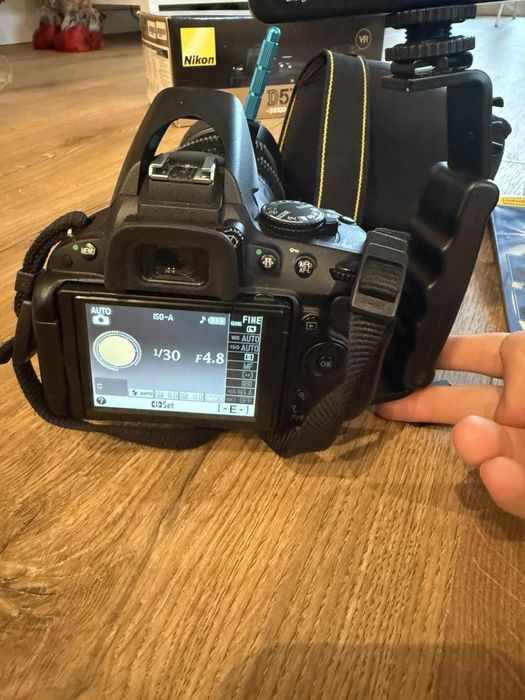 Фотоапарат Nikon d5100 VR с два обектива и филтри и ПОДАРЪК