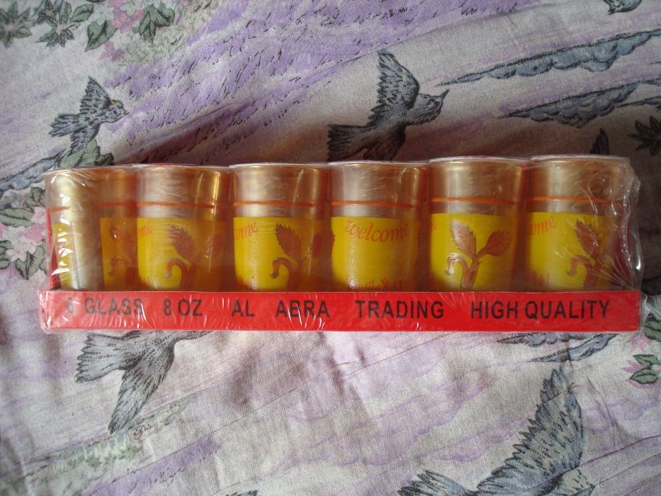 Нови Стъклени чаши -Разпродажба