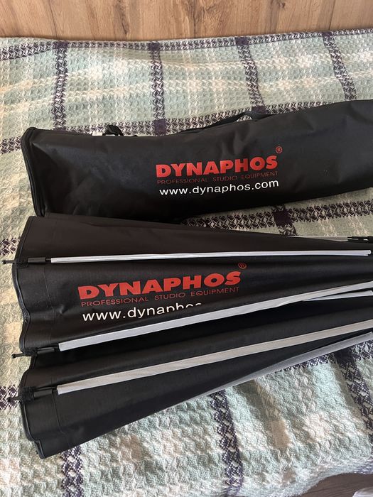 Бързосгъваем параболичен софтбокс с грид и гелове Dynapos 90см