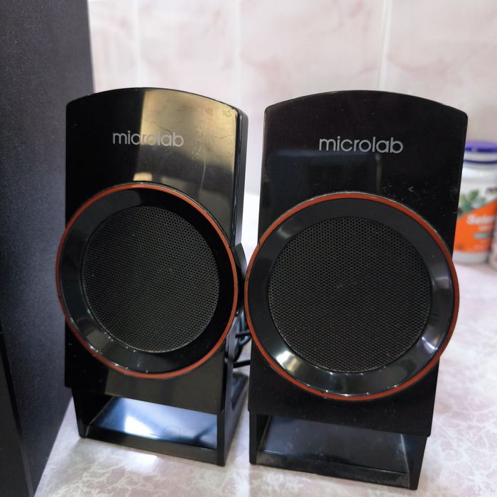 Акустическая система 2.1 Microlab M-111 — сабвуфер + 2 сателлита