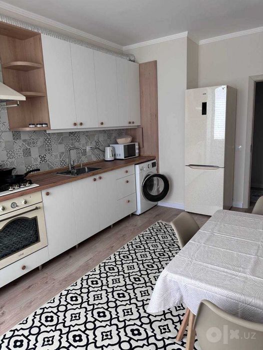 Сдаётся 1x квартира на Алмазаре, ЖК "Olmazor city", ор-р: Карасарай