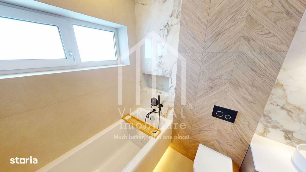 Apartament partial mobilat si utilat - decomandat - 3 camere si balcon