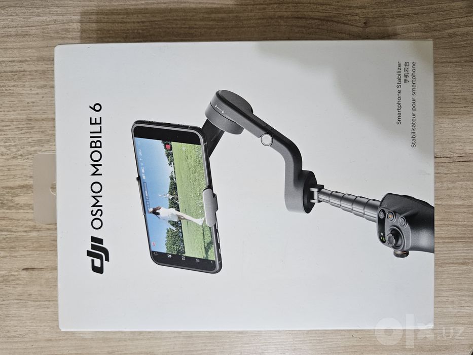 DJI Osmo Mobile 6 — оригинал, почти новый, полный комплект