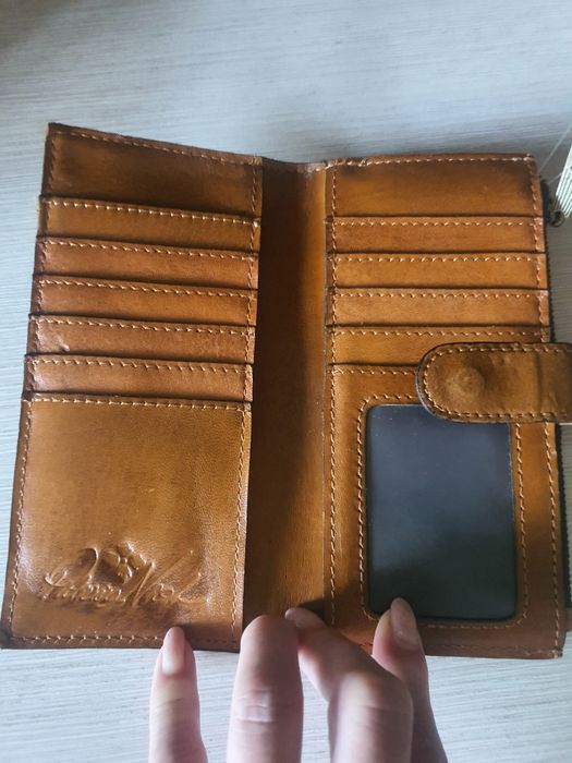 Дамско портмоне Massimo Dutti, ретро портмоне