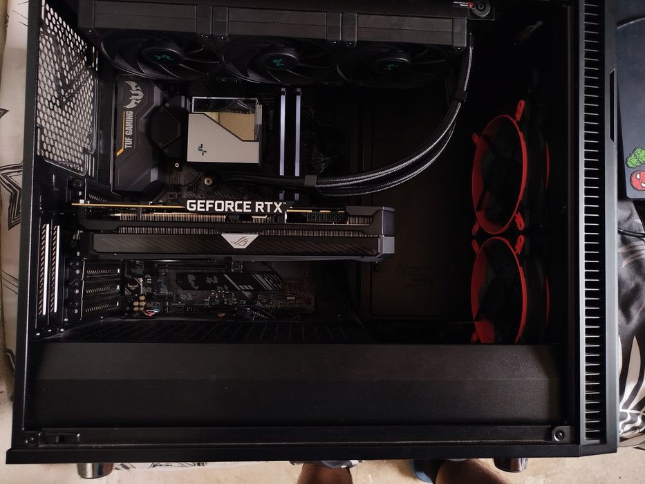 Геймърски компютър Ryzen 7 + RTX 3070 | 32GB RAM | Водно охлаждане