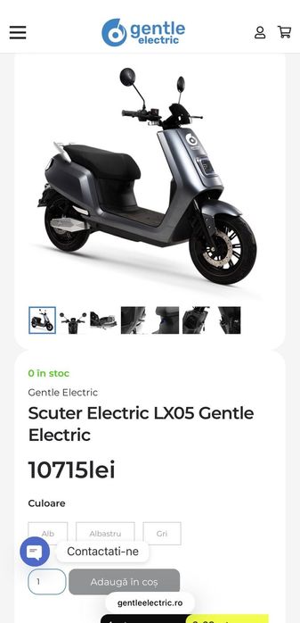 Scuter  Gente Electric LX05