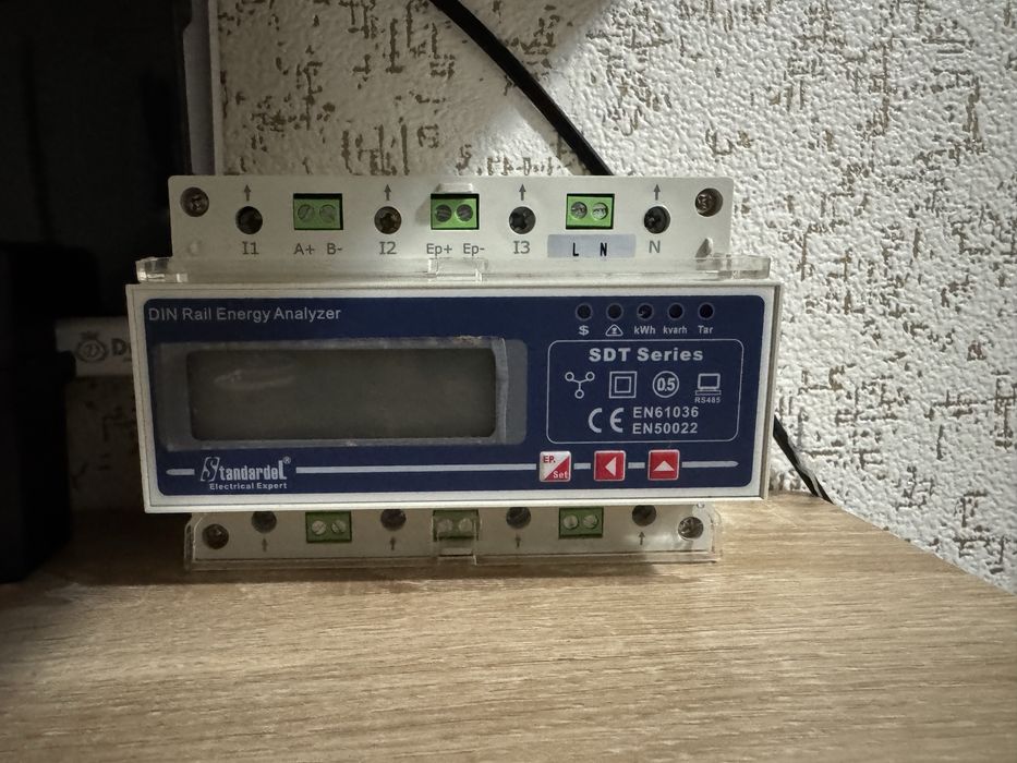Din Rail energy analyser schotchik sotiladi